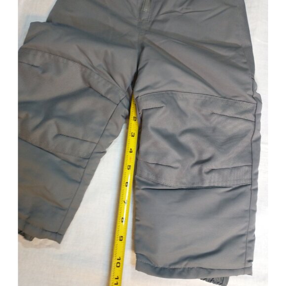 CAT & JACK Baby Toddler Snow Bibs Ski Pants Size 18M, Gray Insulated Adjustable - Picture 3 of 11